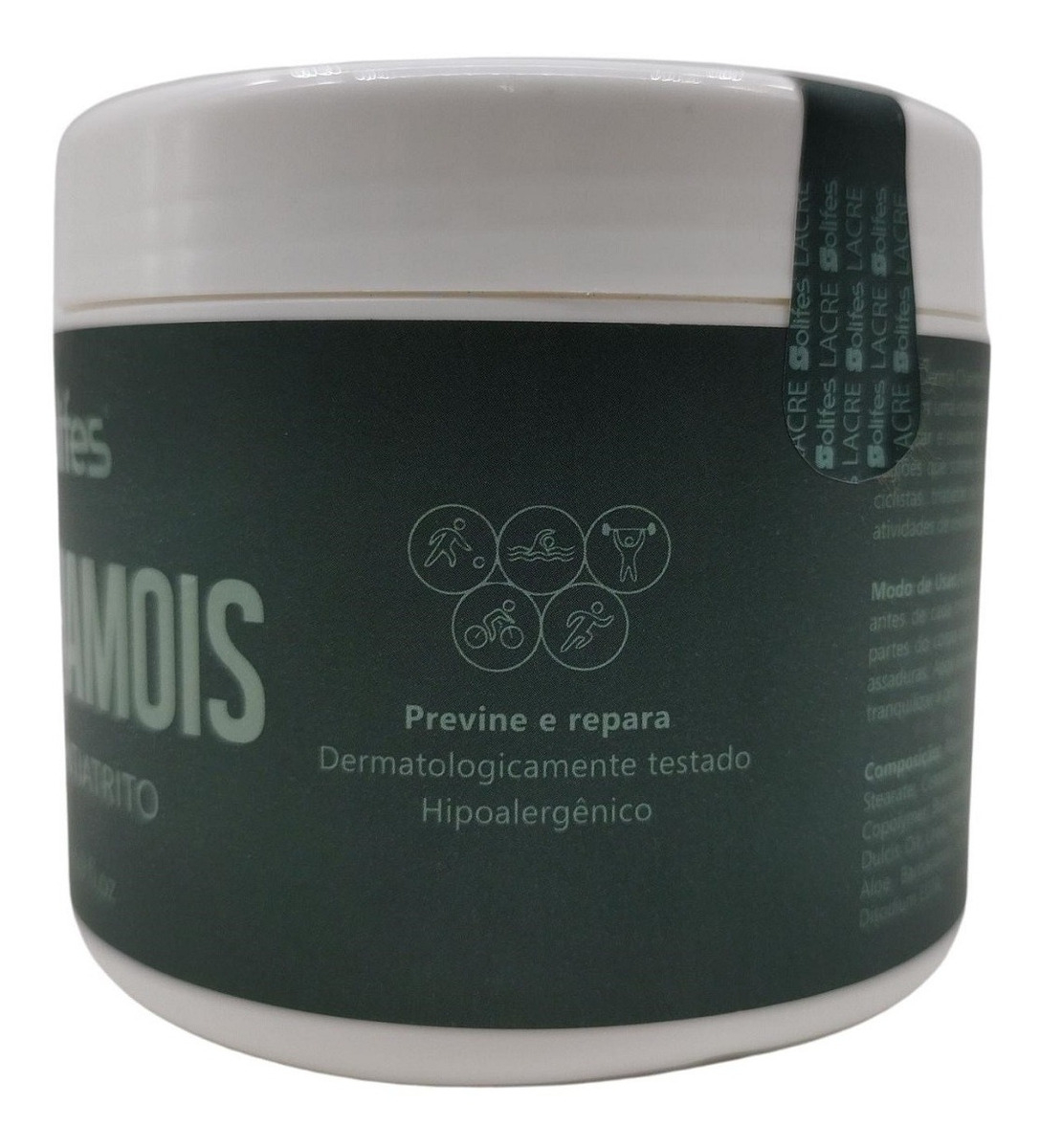 Creme Antiatrito Sport Derme Chamois 3