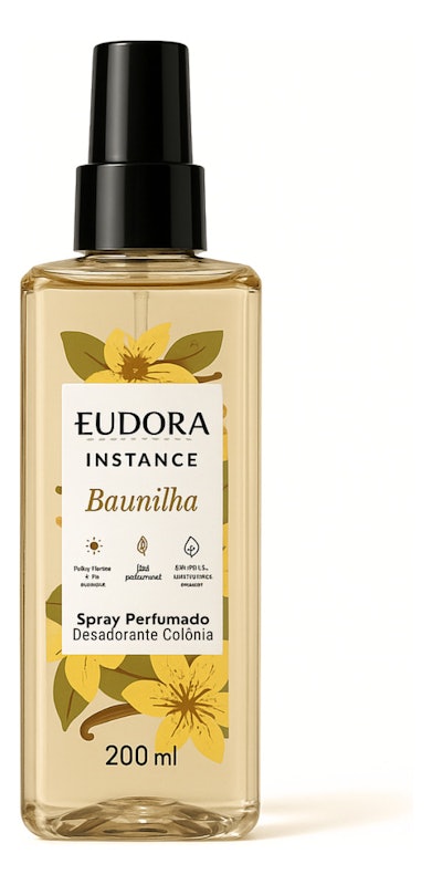 Spray Perfumado Desodorante Colônia Instance Baunilha 1