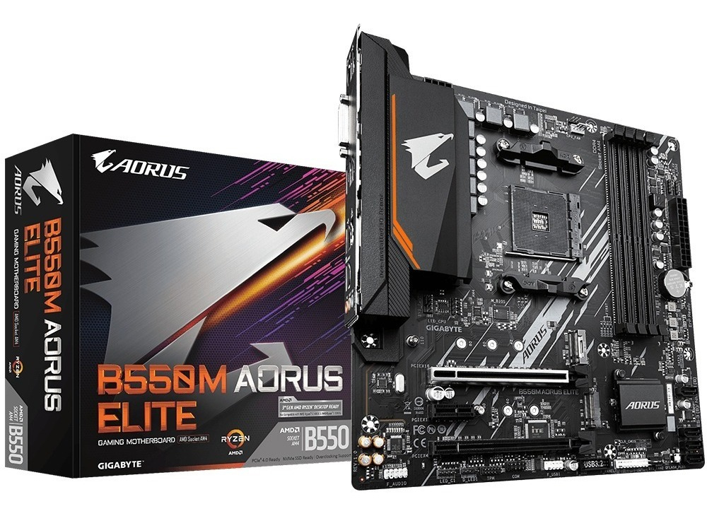 Placa-Mãe B550M Aorus Elite (Rev. 1.3) 1
