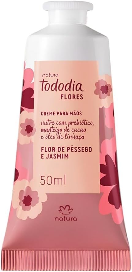 Creme Nutritivo para as Mãos Tododia Flor de Pêssego e Jasmim 1