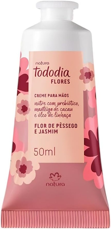 Creme Nutritivo para as Mãos Tododia Flor de Pêssego e Jasmim 1