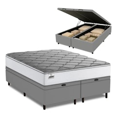 Cama Box Baú King Real Max Force Softgel