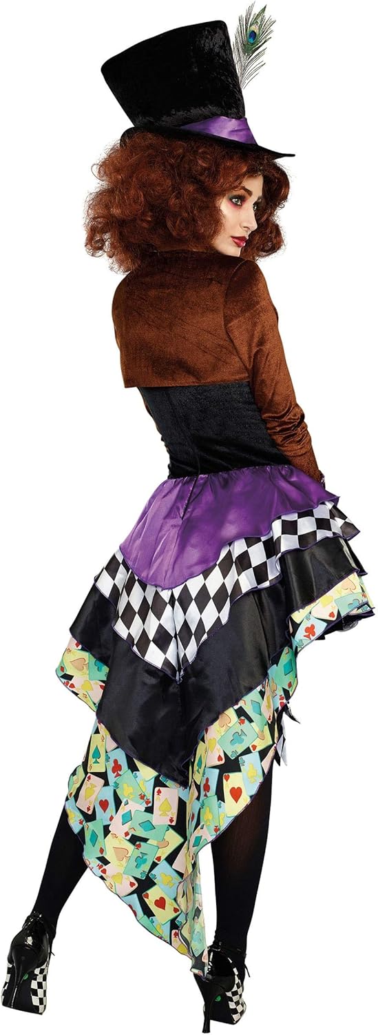 Fantasia Feminina de Chapeleiro Maluco 2