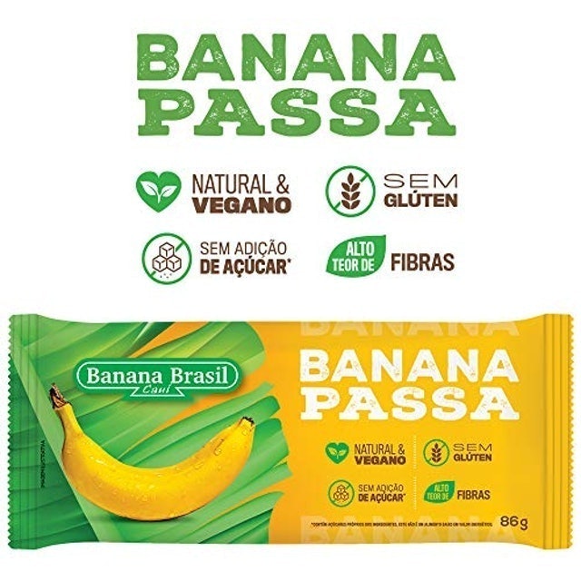 Banana-Passa 86 g Display com 9 unidades 2