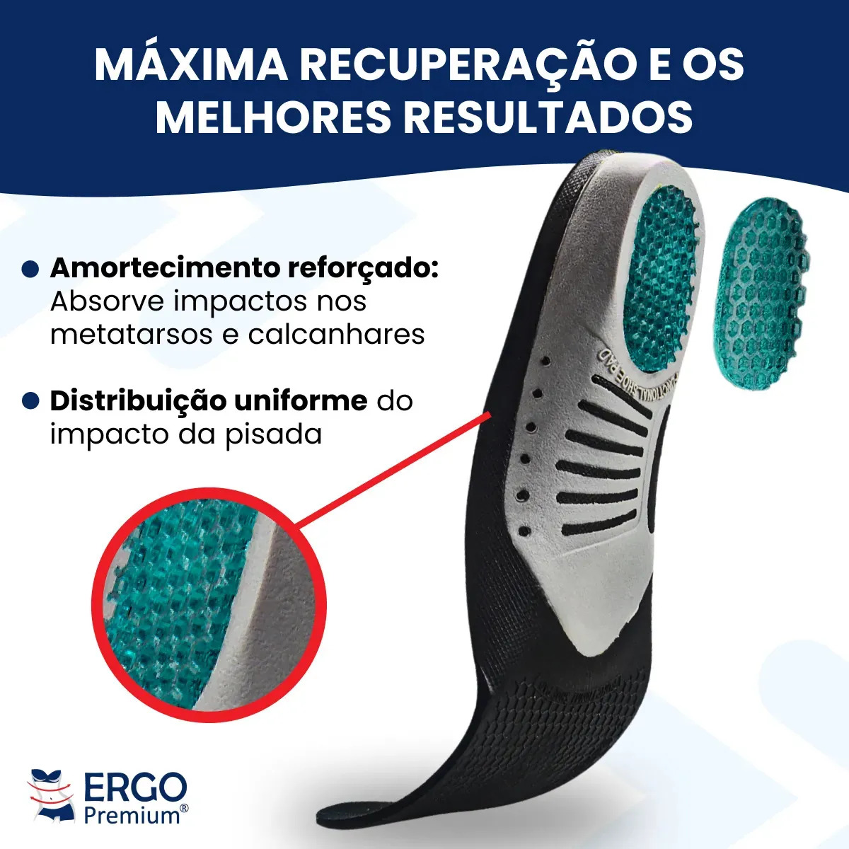 Palmilha Max Palm Confort 2.0 3