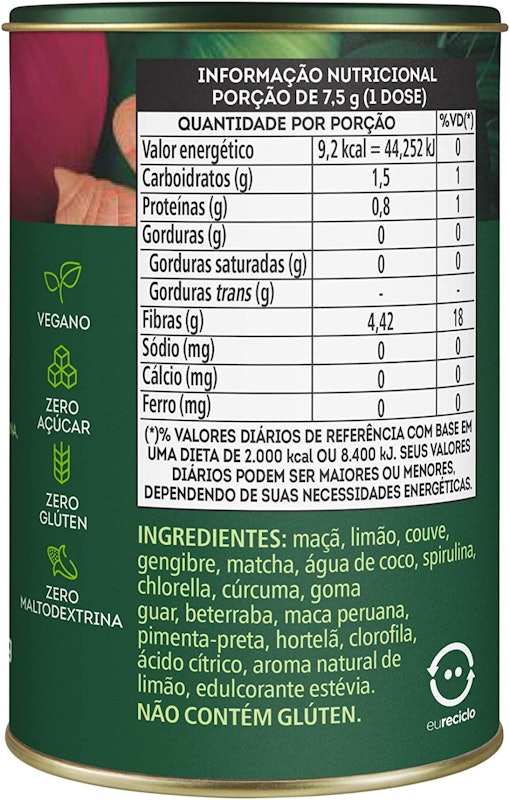 Suco Verde em Pó Supergreen 2