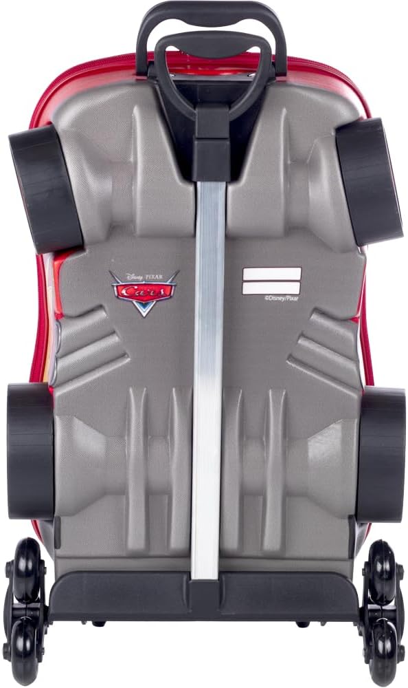 Mochilha Infantil de Rodinha Carros Relâmpago Mcqueen 3D Maxtoy 4
