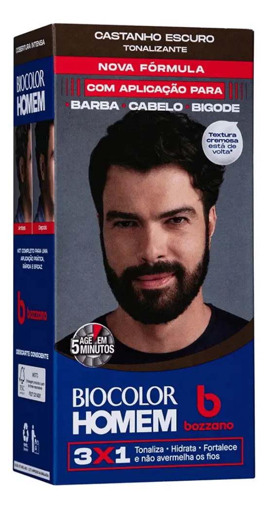 Top 10 Melhores Tintas para Cabelo Masculino em 2026 (Bozzano, Keraton e mais) 1