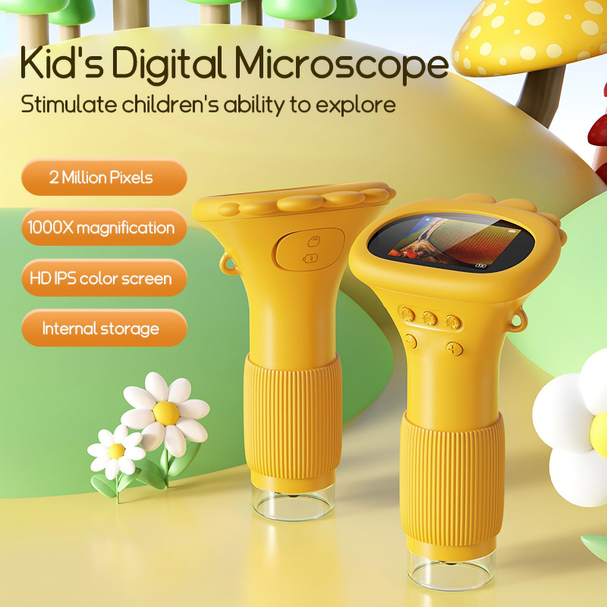 Microscópio de Bolso Infantil 3