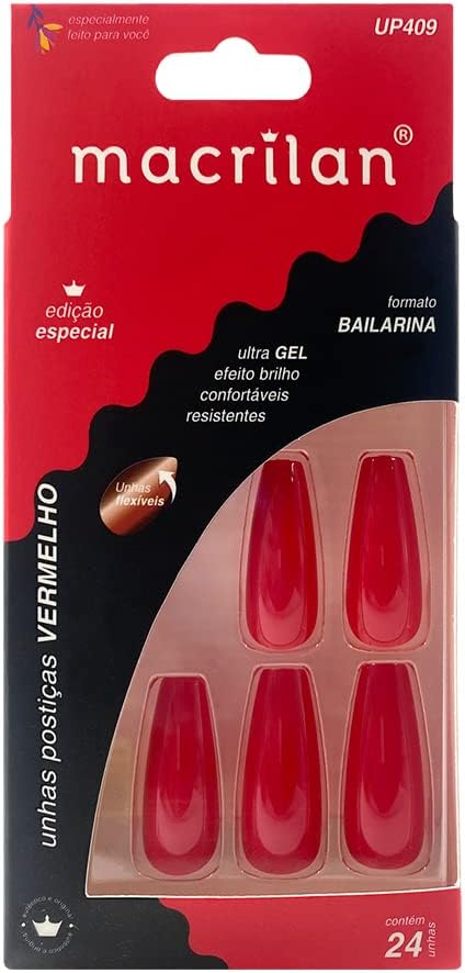 Unhas Postiças UP409 Estilo Bailarina 1