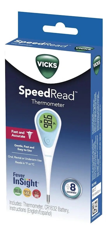 Termômetro Digital Speedread com Informações sobre Febre Vicks 3