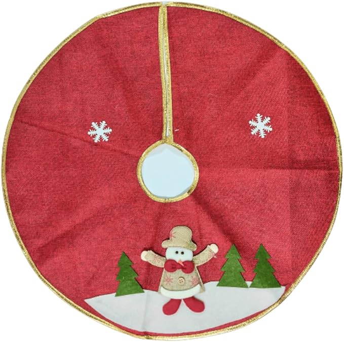 Top 10 Melhores Saias para Árvore de Natal  (Dourada, Branca e mais) 2