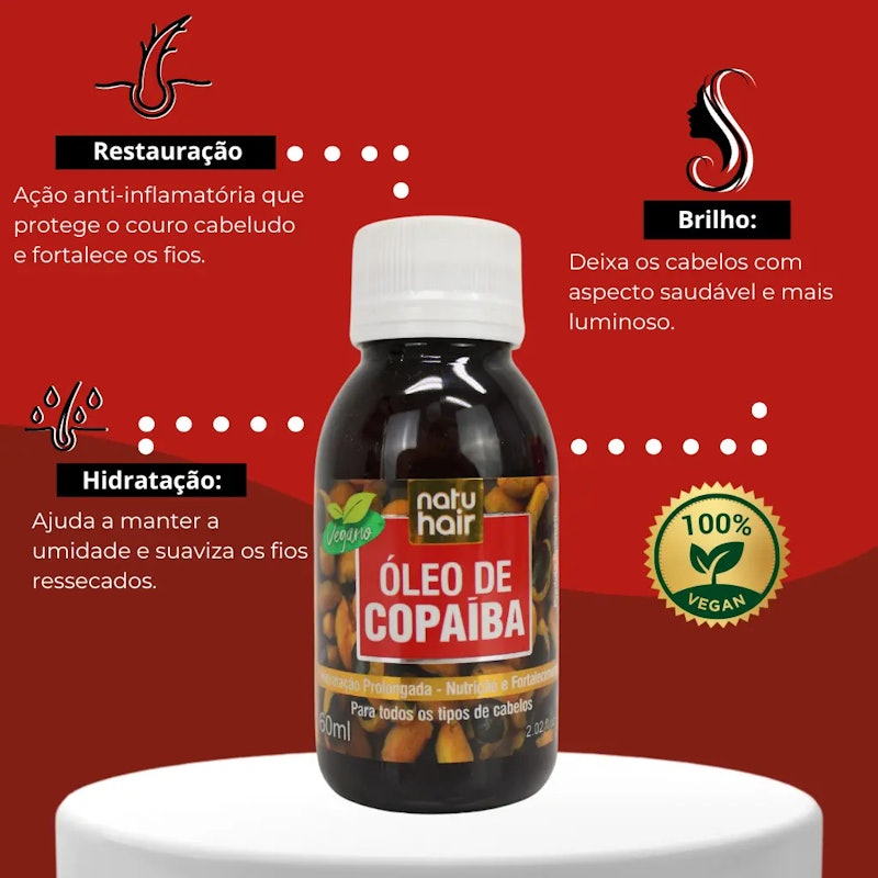 Óleo de Copaiba Natuhair 2