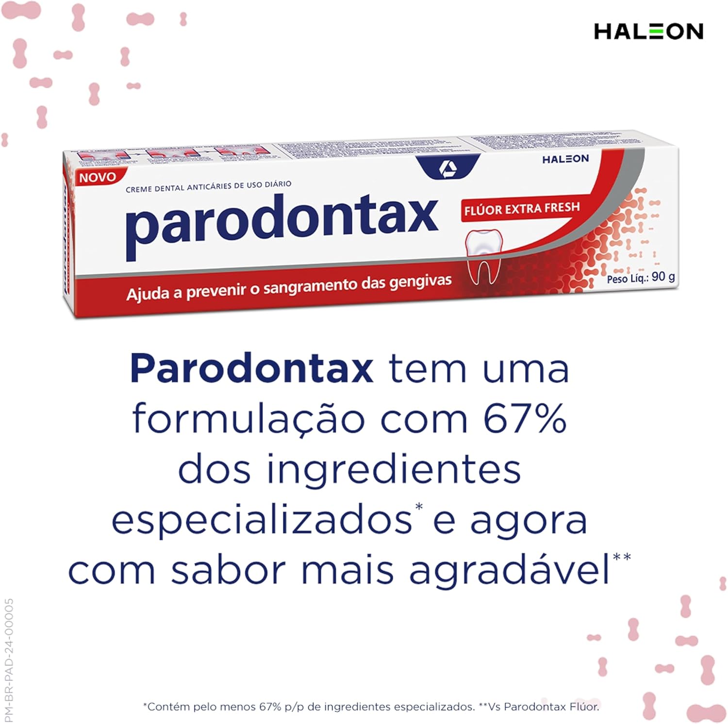 Creme Dental Parodontax Flúor Extra Fresh 3
