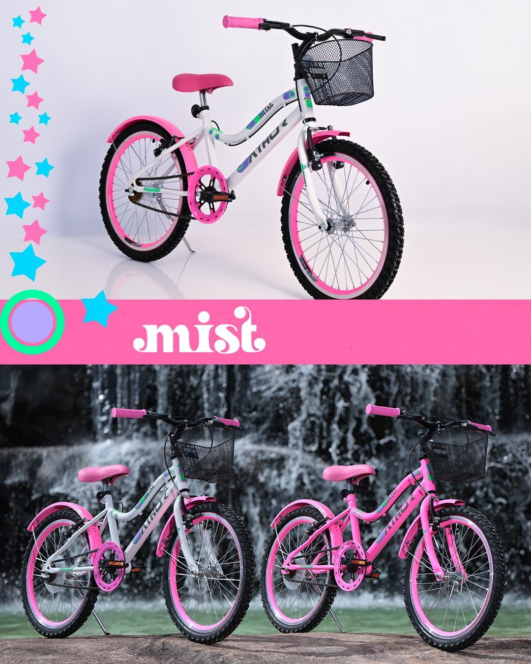 Bicicleta Aro 20 Athor Mist 5