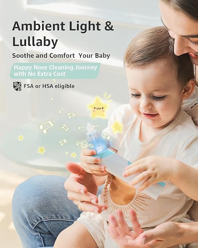 Aspirador Nasal Elétrico Baby 2