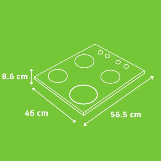 Cooktop 4 Bocas com Controle Fácil 4