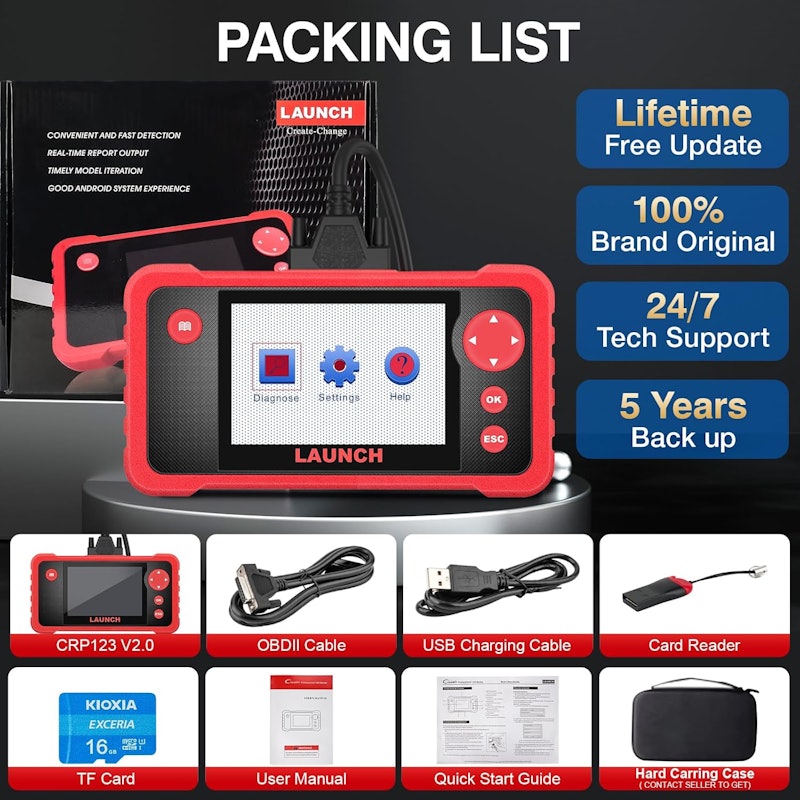 Scanner Elite OBD2 Launch 3