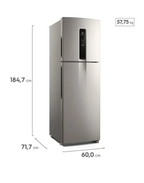 Geladeira Frost Free Inverter 415 L Efficient 5