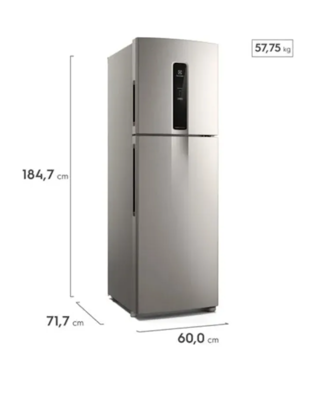 Geladeira Frost Free Inverter 415 L Efficient 5