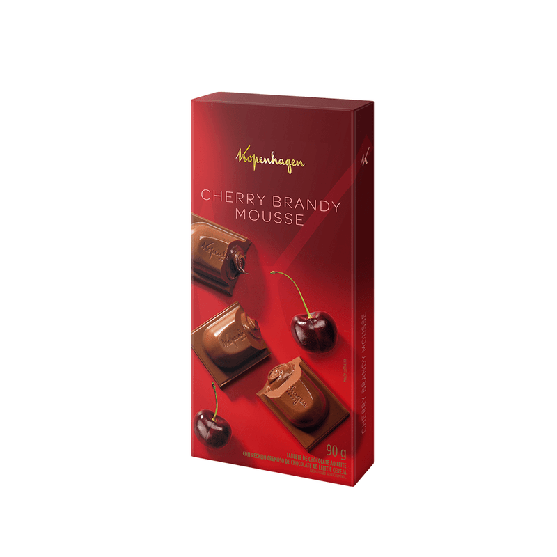 Tablete ao Leite C/ Recheio Cherry 90 G 1