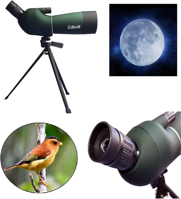 Luneta Telescópio Refrator 60x60 Amplia 70x 3