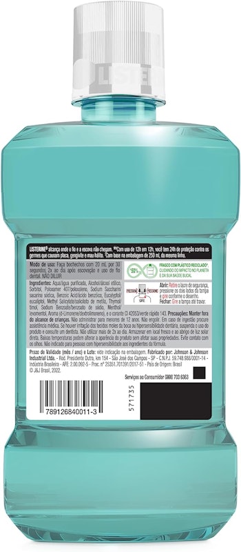 Listerine Cool Mint Refrescância Intensa 2