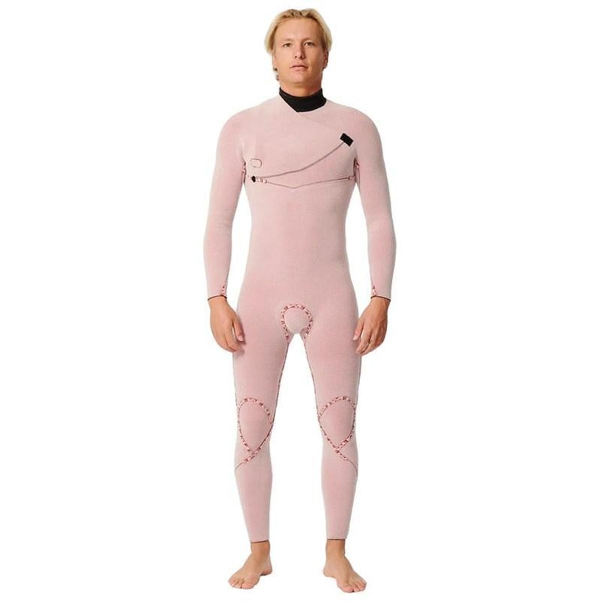 Long John Rip Curl Flashbomb Fusion 3/2mm Zip Free 4