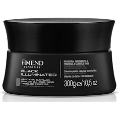 Máscara Amend Expertise Realce da Cor Black Illuminated Cabelos Pretos
