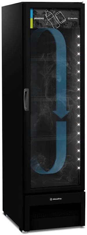 Refrigerador Expositor Vertical All Black 296 L 4