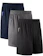 NAIF Kit 3 Shorts Masculinos Básicos Bermuda Fitness 1