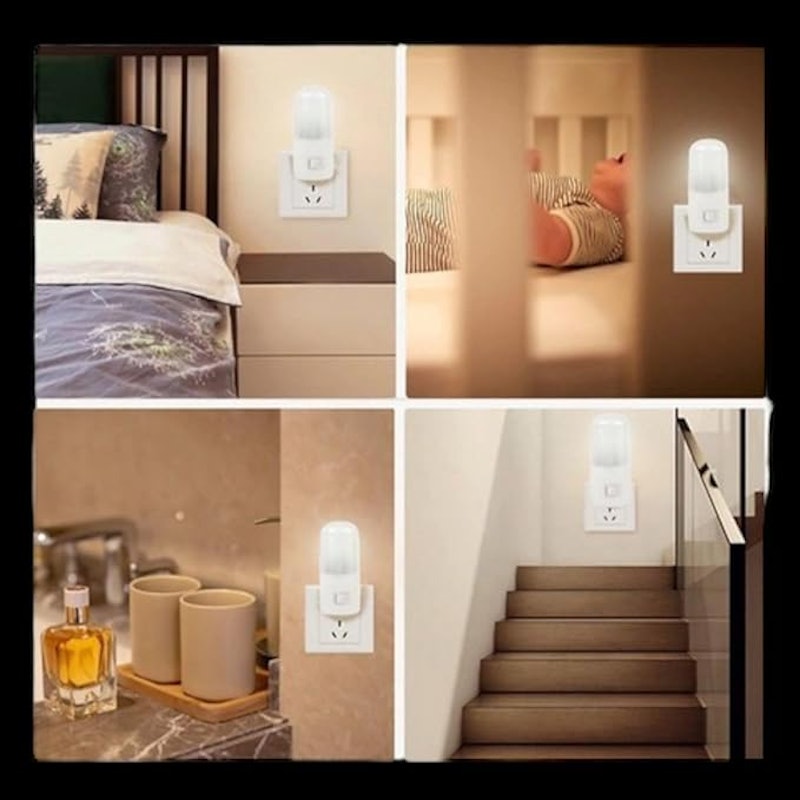 Luminária Mini Luz Abajur de Tomada p/Interiores 2