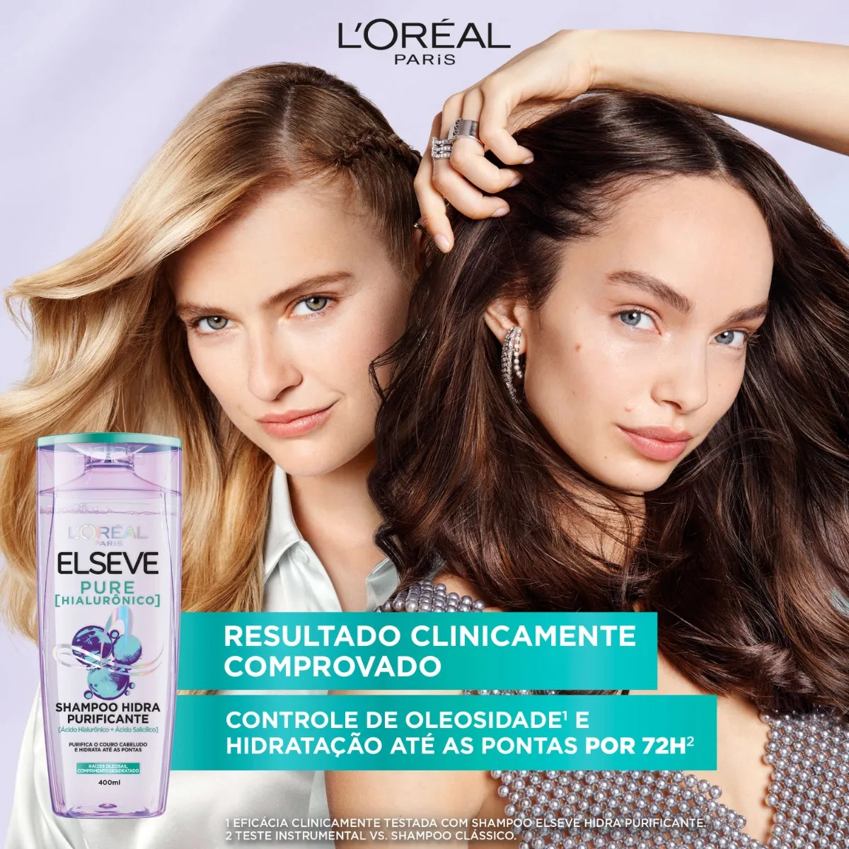 Pure Hialurônico Shampoo Hidra Purificante 3