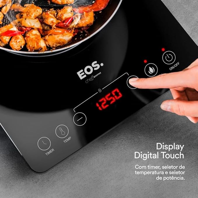 Cooktop de Indução 1 Boca EOS Cheff Gourmet 5