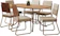CARRARO Conjunto Sala de Jantar 6 Cadeiras Fênix 1