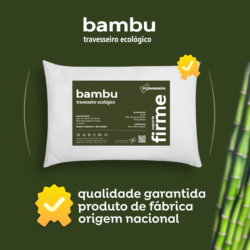 Travesseiro de Bambu Ecológico 5