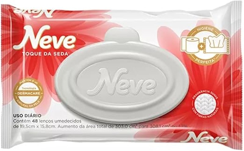 Lenço Umedecido Toque da Seda 2