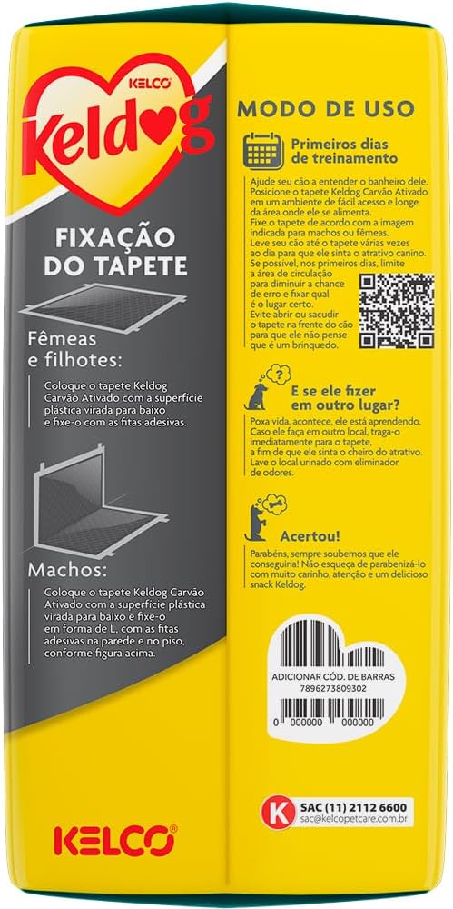 Tapete Higiênico Slim Carvão Ativado 30 Unidades 2