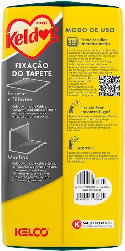 Tapete Higiênico Slim Carvão Ativado 30 Unidades 2