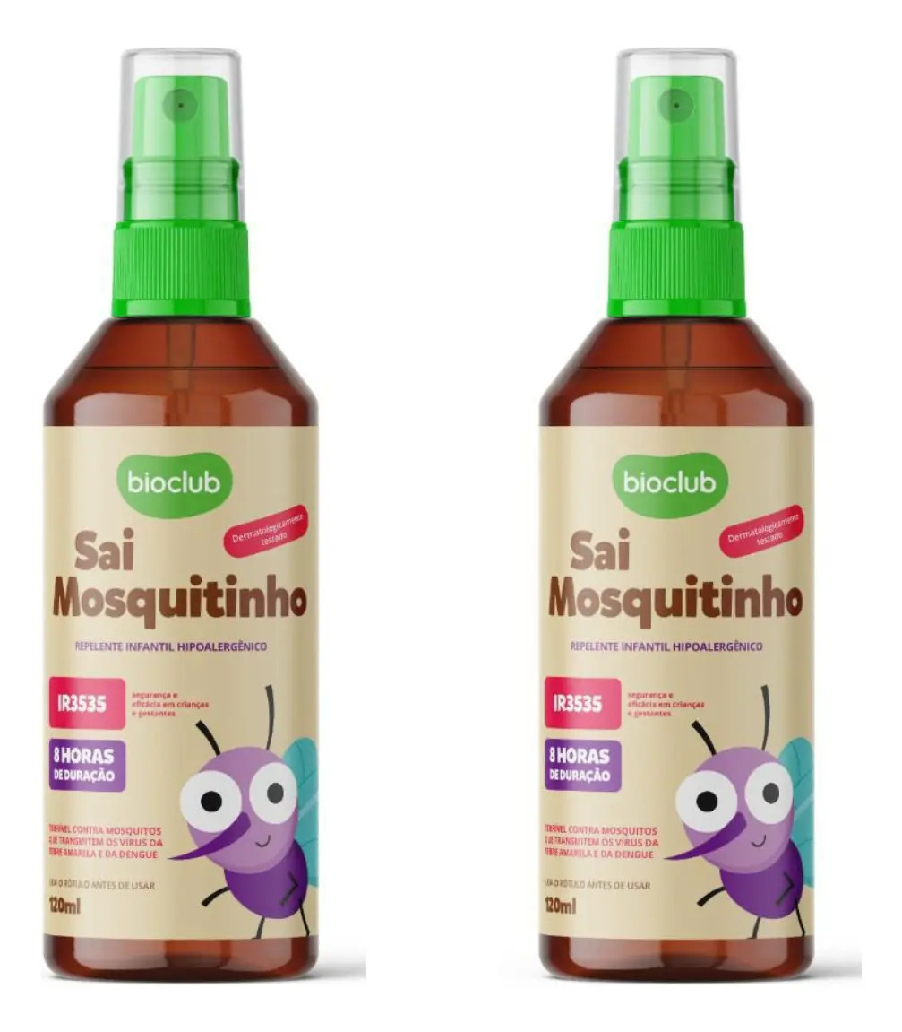 Repelente Natural De Uso Familiar - Sai Mosquitinho 1