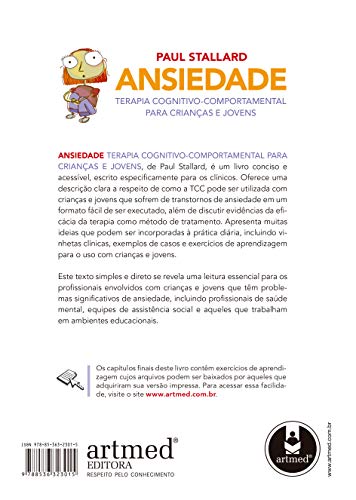 Ansiedade: Terapia Cognitivo-Comportamental para Crianças e Jovens 2