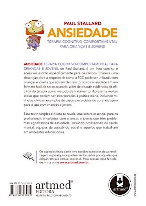 Ansiedade: Terapia Cognitivo-Comportamental para Crianças e Jovens 2