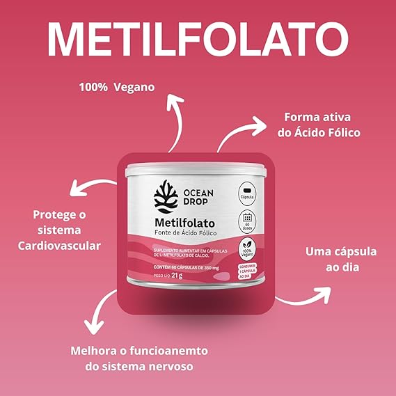 Metilfolato Fonte de Ácido Fólico 3