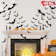 LUDILO Decoração de Parede de Morcegos de Halloween Adesivos 1