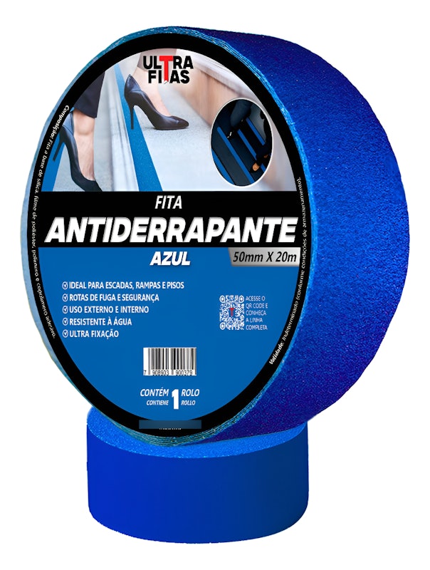 Faixa Fita Lixa Antiderrapante Adesiva Ultra Fitas 1