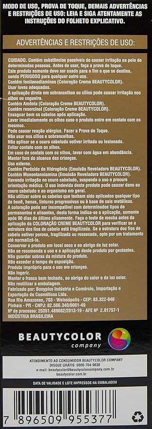 Kit 12.0 Louro Muito Claro Especial BeautyColor 2