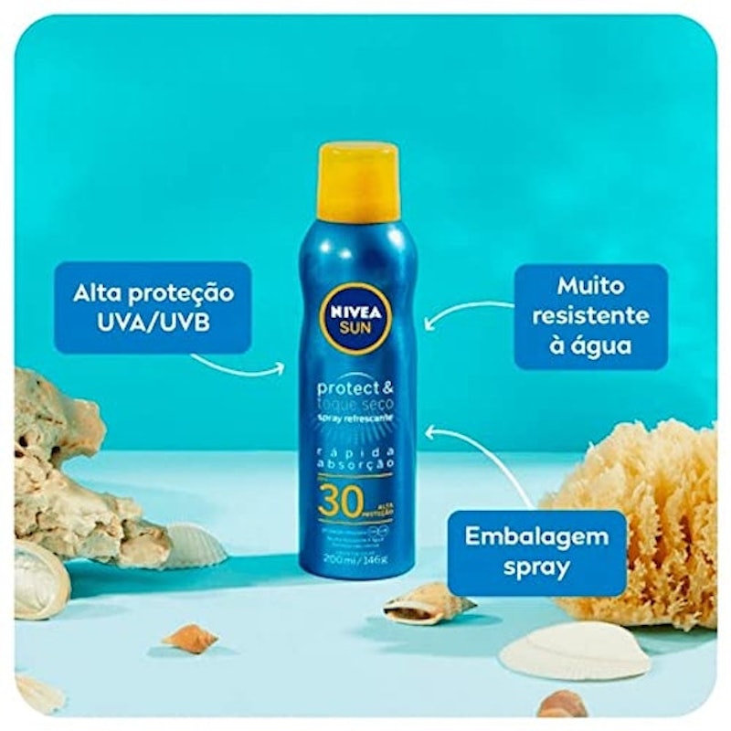 Nivea Sun Protetor Solar Spray Protect & Toque Seco FPS 50 2