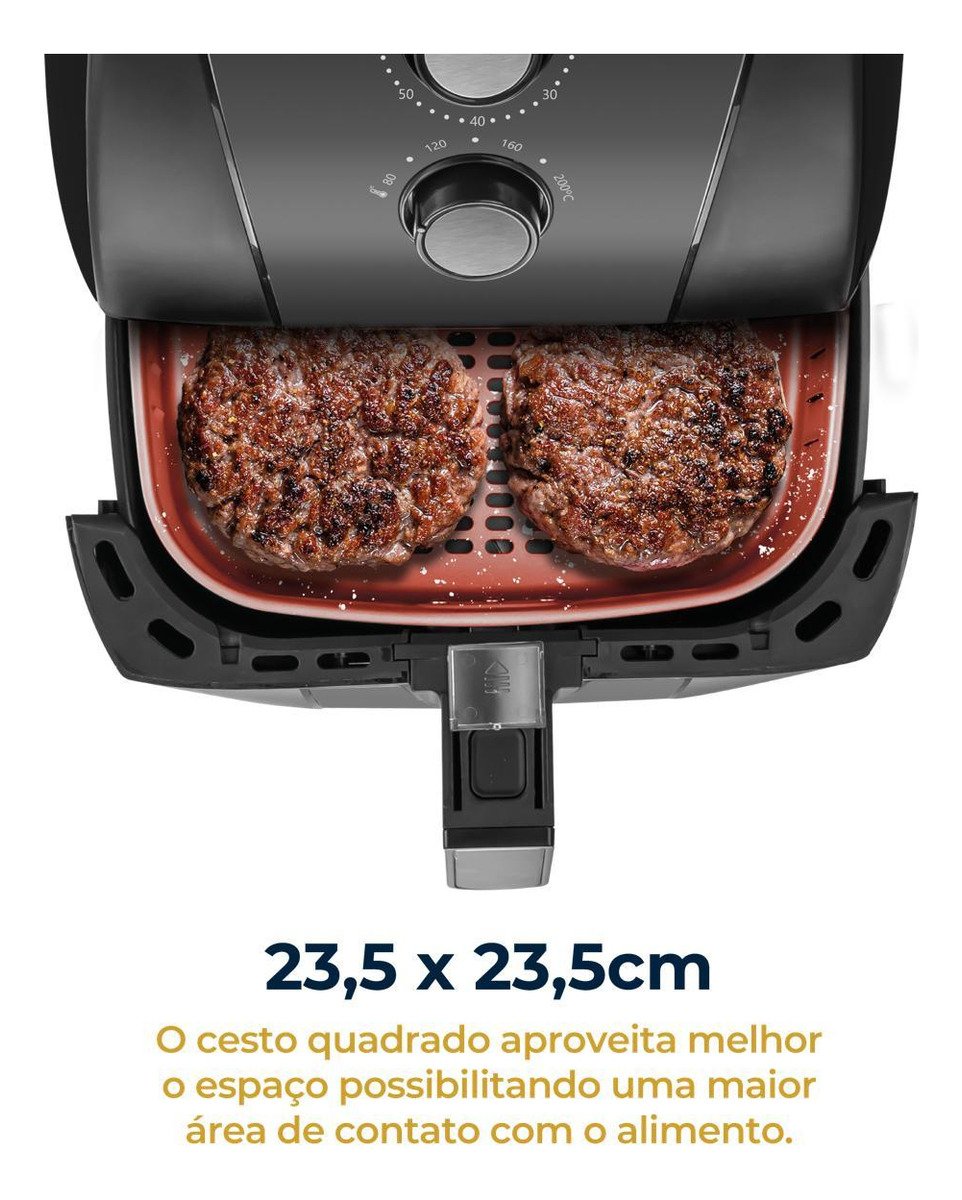 Air Fryer 5,5 L Antiaderente Redstone 4