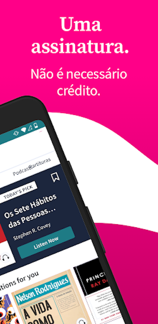 Scribd: Audiolivros e eBooks 3