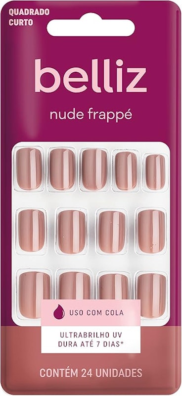 Unhas Belliz Nude Frappé 1